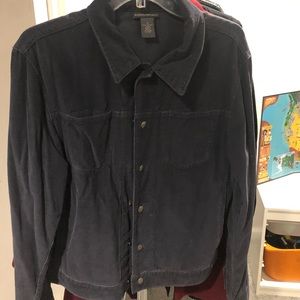 Men’s Banana Republic blue corduroy short jacket